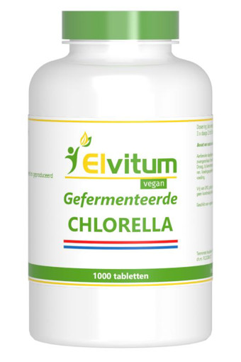 afbeelding van Elvitaal chlorella 250mg ned