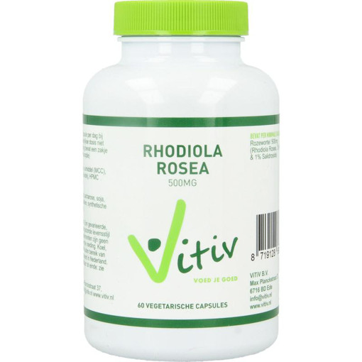 afbeelding van rhodiola rosea 500 mg