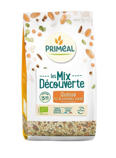 afbeelding van mix van quinoa rijst rode linz