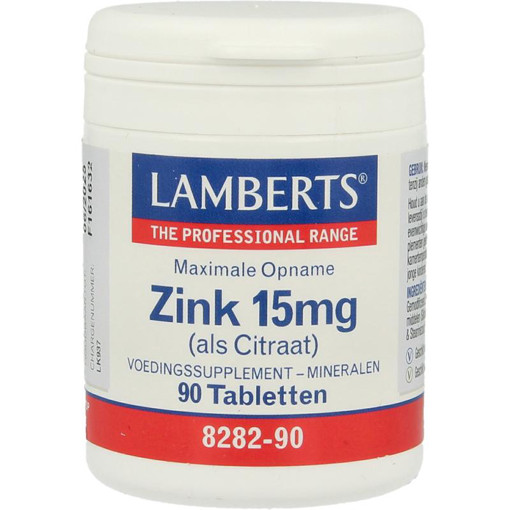 afbeelding van zink (zinc) citr 15mg /l8282