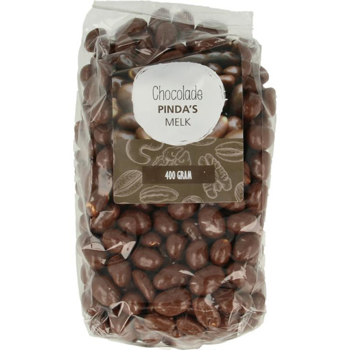 afbeelding van chocolade pinda melk