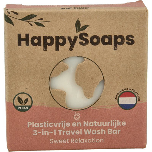 afbeelding van happy 3in1 travel wash sweet