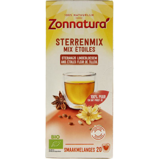 afbeelding van sterrenmix zon