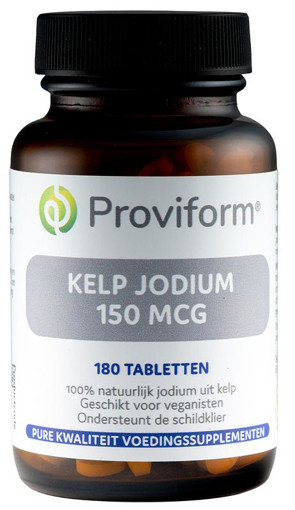 afbeelding van kelp jodium 150 mcg