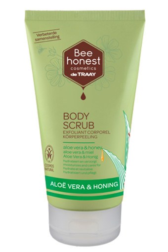 afbeelding van bodyscrub aloe vera & honing