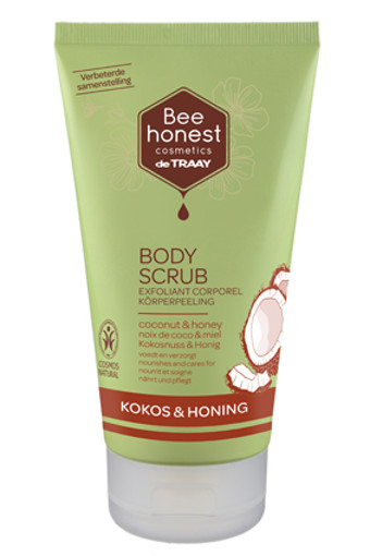 afbeelding van bodyscrub kokos & honing