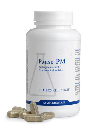 Afbeelding van Biotics Pause-PM Nacht 120 capsules