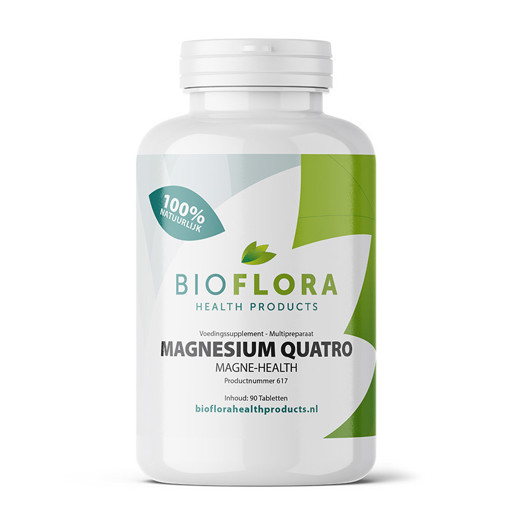 rand Moederland verticaal Magnesium Quatro 90 Tabletten | Bioflora Health Products