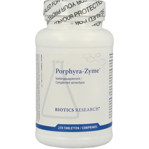 Afbeelding van Biotics Porphyra-Zyme 270 tabletten