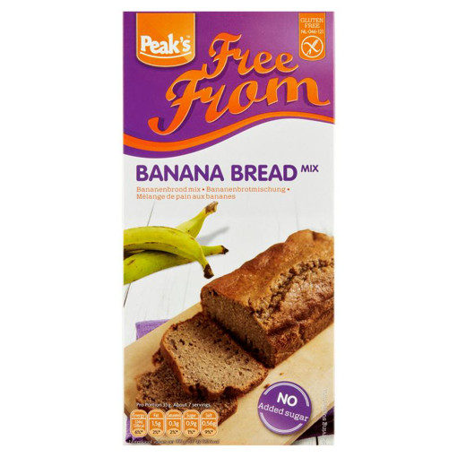 afbeelding van bananenbrood mix