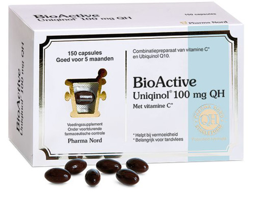 afbeelding van bio active uniquinol q10 100mg