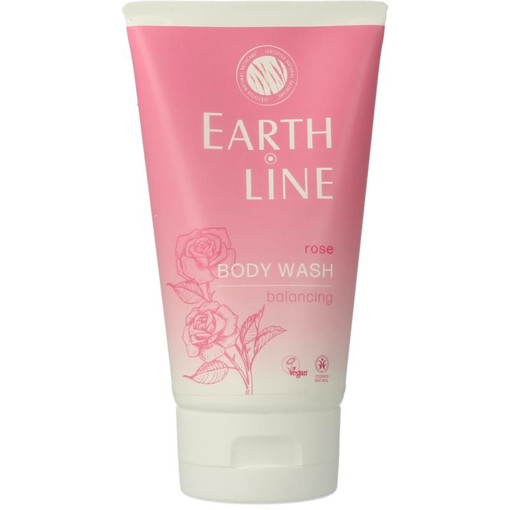 afbeelding van Earth-Line bodywash rose