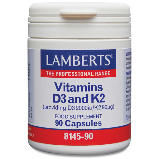 afbeelding van Vitamine D3 2000IE en K2 90 mcg