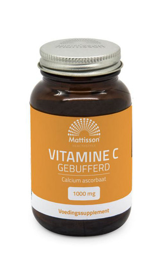 afbeelding van Vitamine C 1000mg calcium ascorbaat