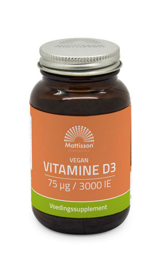 afbeelding van Vegan vitamine D3 75mcg