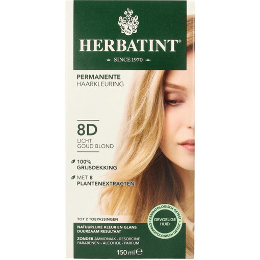 afbeelding van Herbatint 8d l goud blond