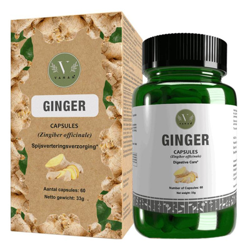 afbeelding van Ginger capsules