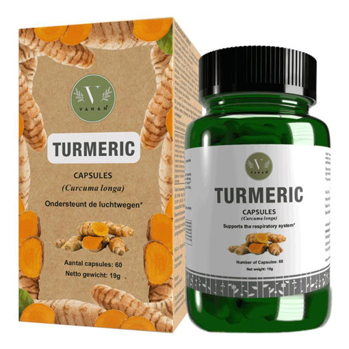 afbeelding van Turmeric capsules