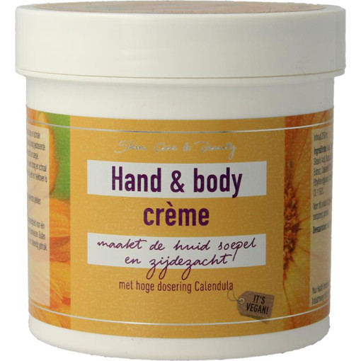 afbeelding van hand & bodycreme