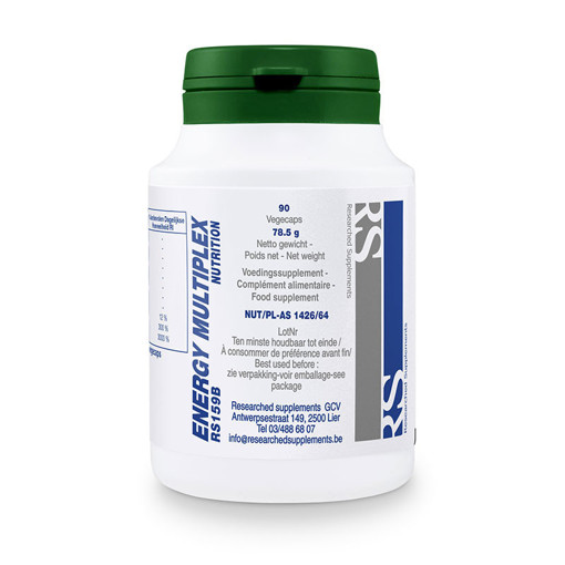 Nutrined Energy Multiplex 90 capsules afbeelding