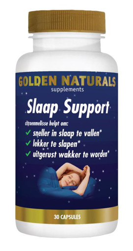 Golden Naturals Slaap Support 30 capsules afbeelding