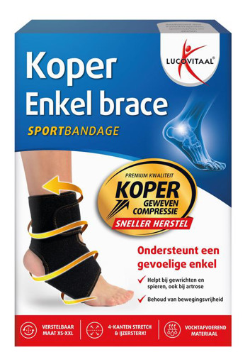 afbeelding van Brace enkel koper