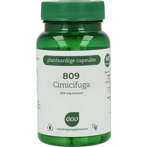 AOV 809 Cimicifuga extract 60 capsules afbeelding