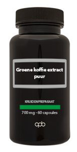 afbeelding van groene koffie extr 700mg puur