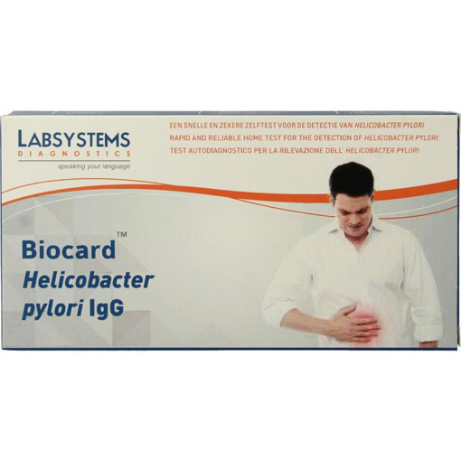 afbeelding van Helicobacter pylori test