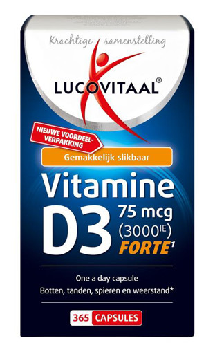 afbeelding van Vitamine D3 75mcg 3000IE