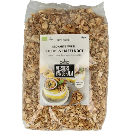 afbeelding van De Halm muesli krokant ko/haze