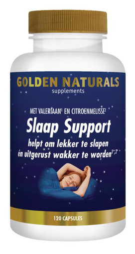 Golden Naturals Slaap Support 120 capsules afbeelding