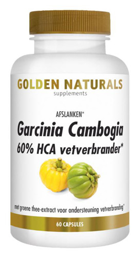 Golden Naturals Garcinia Campoga 60% HCA 60 capsules afbeelding