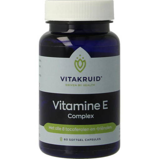 Vitakruid Vitamine E 230 TE Complex 60 softgels afbeelding