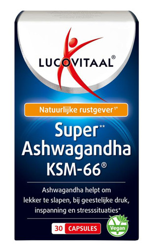 afbeelding van Lucovitaal ashwagandha ksm-66