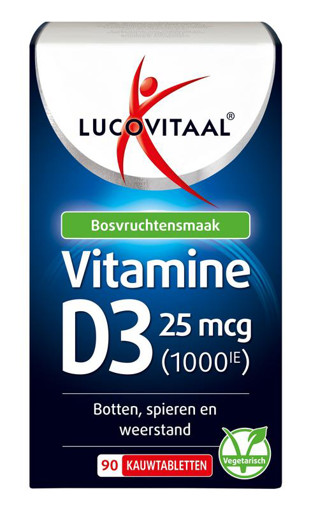 afbeelding van Lucovitaal vit d3 25mcg pk