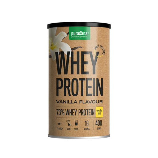 afbeelding van whey proteine 73% vanille