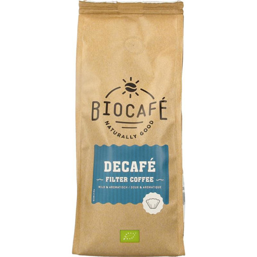 afbeelding van Biocafe filterkofie caffeinevr