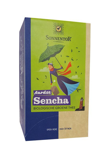 afbeelding van Sonnentor earthy sencha bio