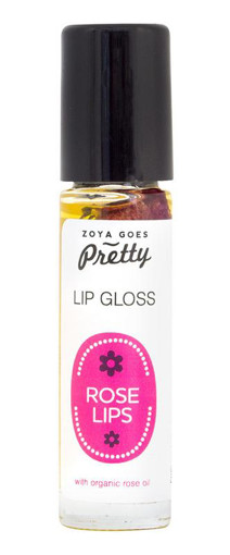 afbeelding van lip gloss rose lips