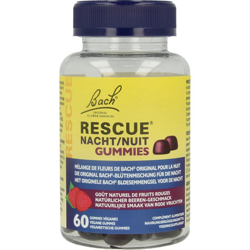 afbeelding van rescue gummies nacht Bach