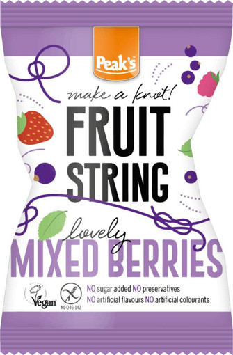 afbeelding van fruitsnoep string mix berr g v