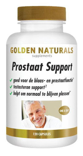 Golden-Naturals-Prostaat-Support-120-capsules afbeeling