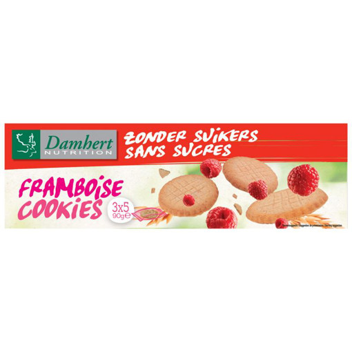 afbeelding van Framboise cookies bio