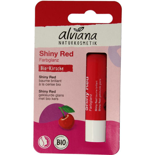 afbeelding van Lipverzorging shiny red