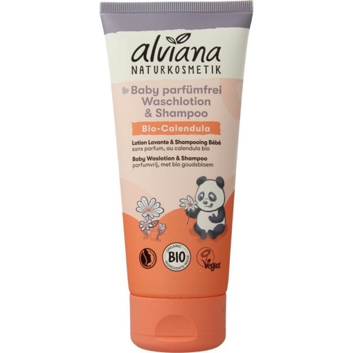 afbeelding van Baby waslotion en shampoo