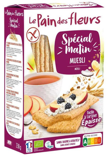 afbeelding van Muesli cracker special matin bio