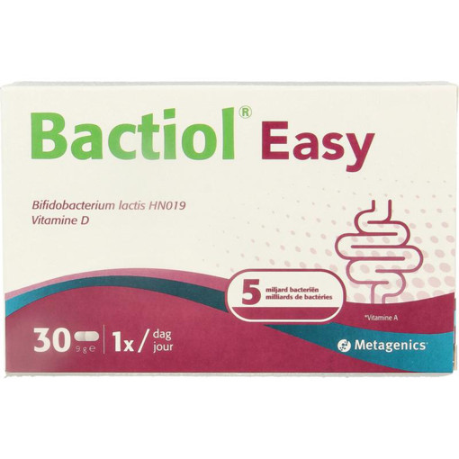 Metagenics Bactiol Easy NF 30 capsules afbeeling