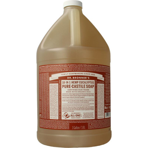 afbeelding van bronners liquid soap eucalypt