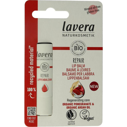 afbeelding van Lavera lipbalm repair